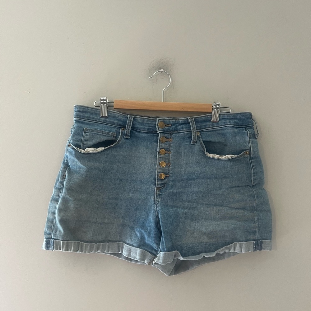 Universal Thread shorts denim Jean Shorts‎ 14 32 High Rise MIDI wild fable